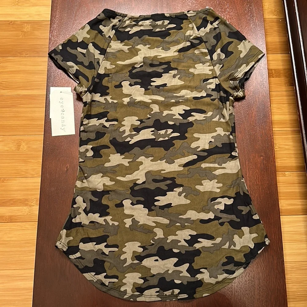 Eye Candy M Camouflage Top - Picture 4 of 4